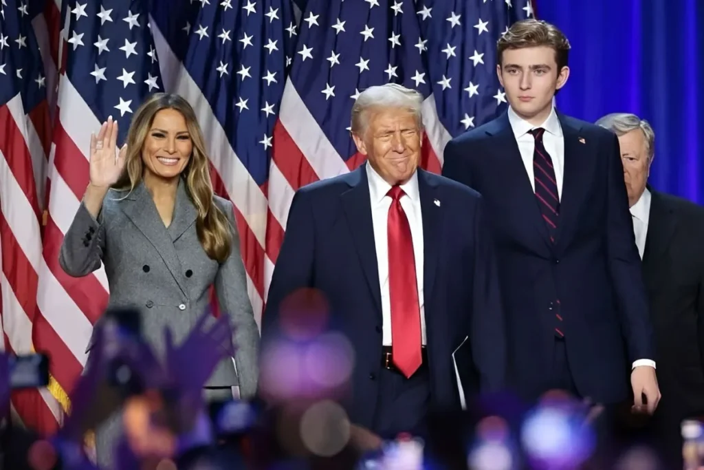 barron trump connected donald trump with the manosphere.